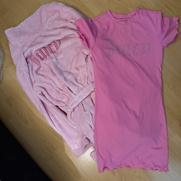 Juicy Couture Other - Juicy Couture Robe and Sleep Dress